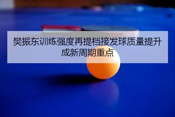 樊振东训练强度再提档接发球质量提升成新周期重点
